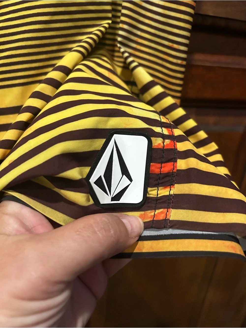 🌸⁠Volcom 4-Way Stretch Boardshorts Men 32 Nanolater Surf Trunks